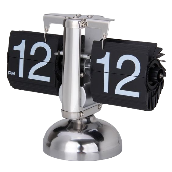 Retro Flip Digital Clock Mechanical Automatically